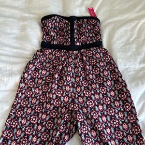 Women’s abstract print jumpsuit
